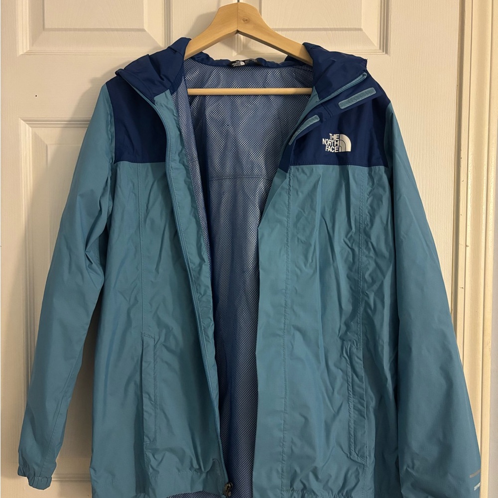 The North Face Blue Colourblock Jacket